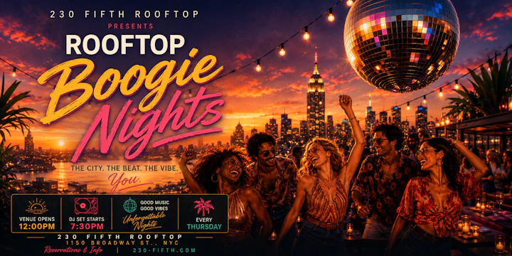 Rooftop Boogie Nights