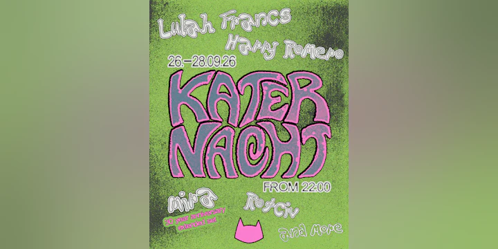 Katernacht + 30 Years of Mira with Harry Romero, Lulah Francs, Rotciv + more