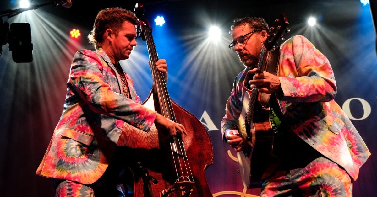 Andy Falco & Travis Book (of Infamous Stringdusters) play Jerry Garcia