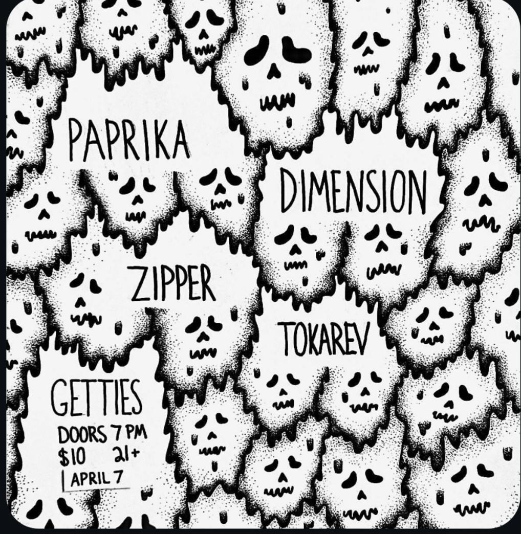 Paprika, Dimension, Zipper , Tokarev at Fete Music Hall - Monday, Apr 7 2025 | Discotech