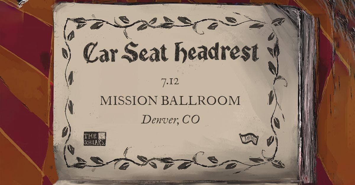 Car Seat Headrest
