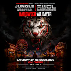 Jungle Mania Meets AWOL Halloween London