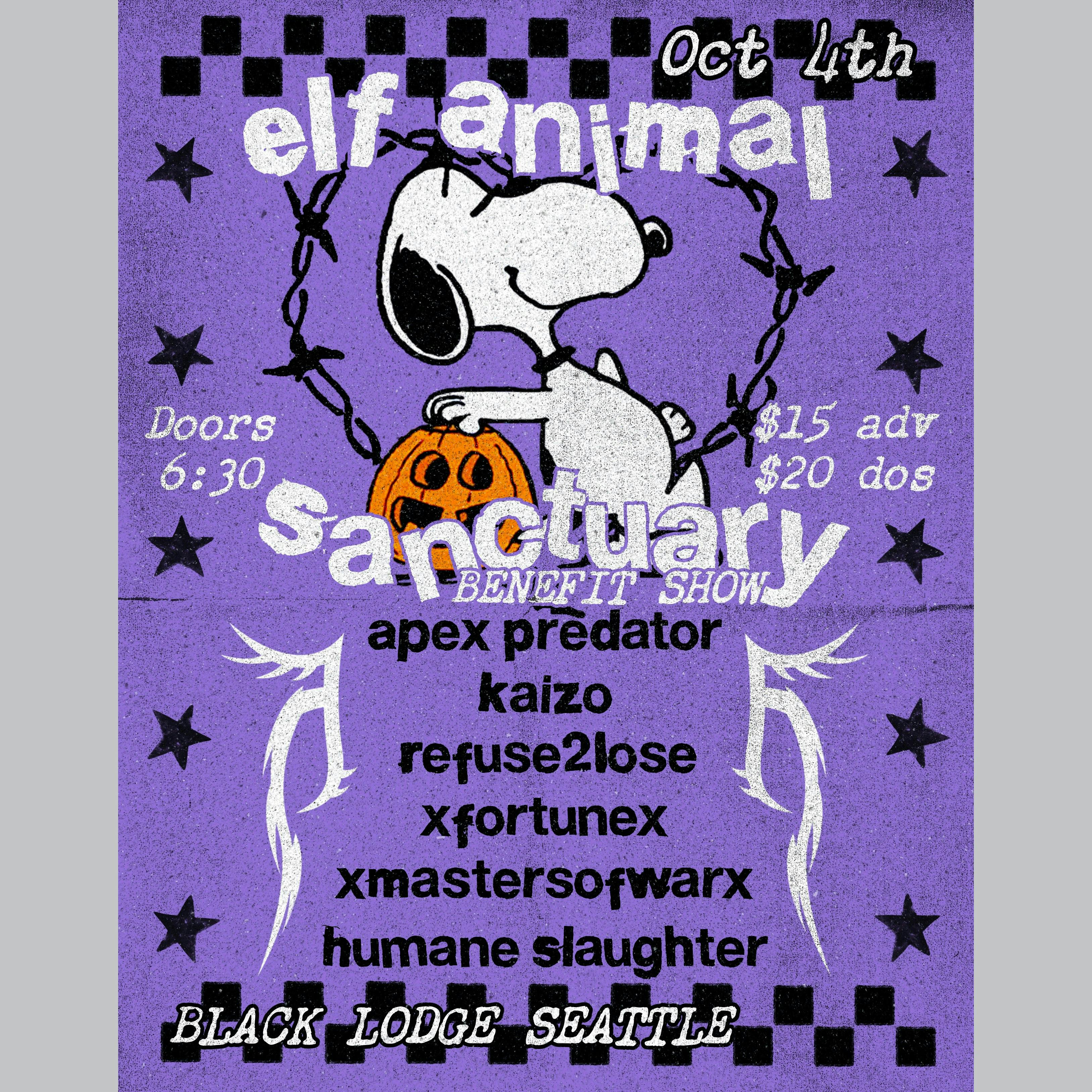 ELF Animal Sanctuary Benefit Show