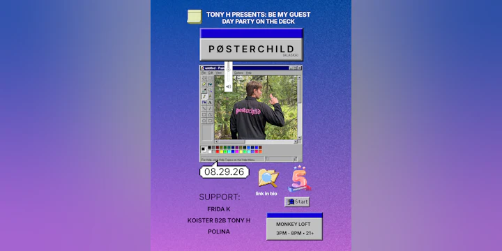 Tony H presents: Be My Guest *DAY PARTY*