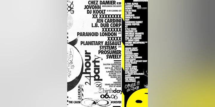 The Cause ∞ Forever: 8th Birthday - 24hr Non-Stop