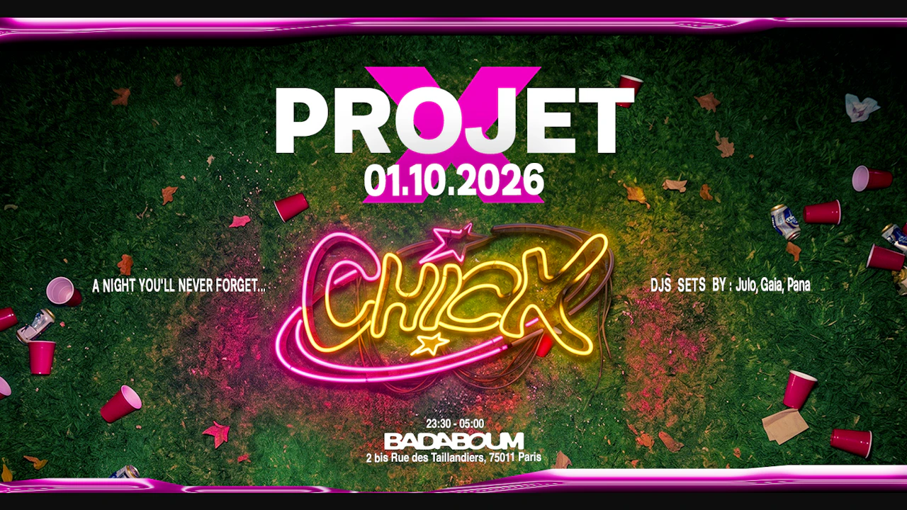 Club — LA Ch!ck: Projet X