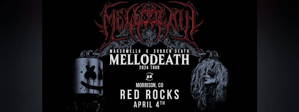 Mellodeath: Marshmello & Svdden Death at Red Rocks Amphitheatre ...