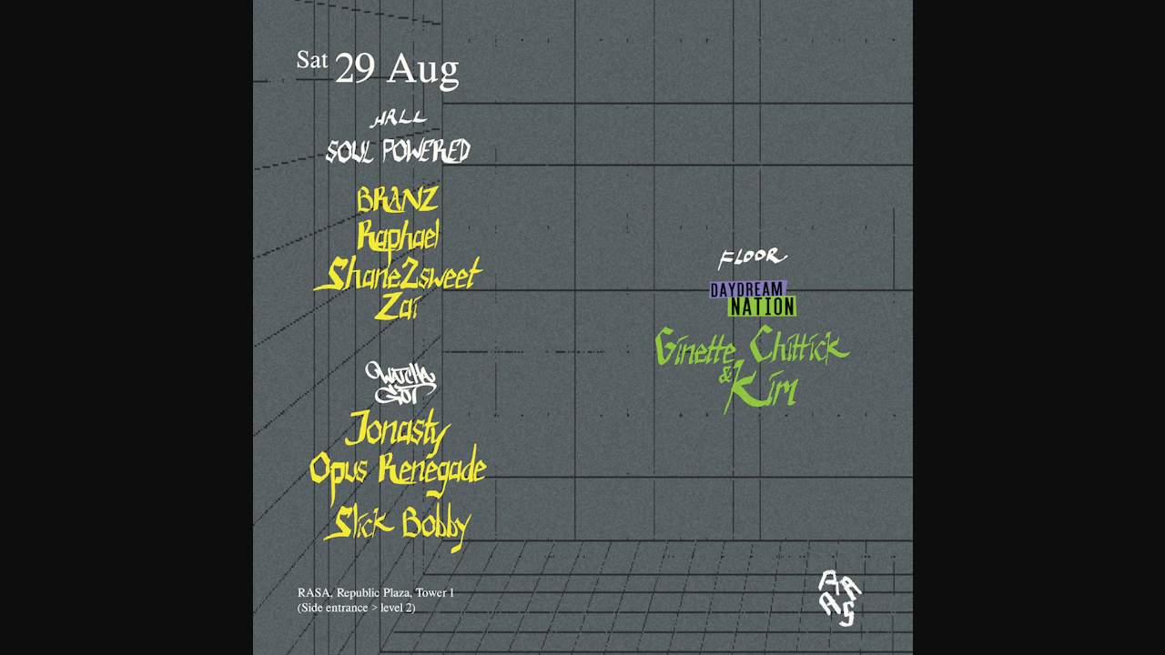 RASA presents Daydream Nation & Soul Powered