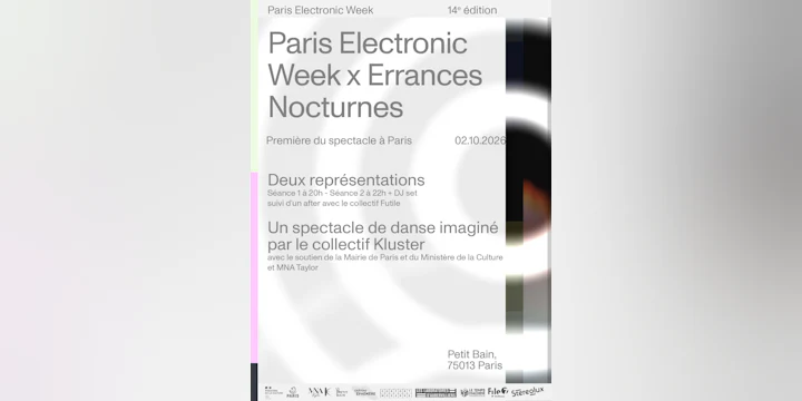 Errances Nocturnes x Paris Electronic Week
