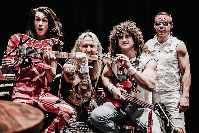 84 with Excitable: Tributes to Van Halen and Def Leppard