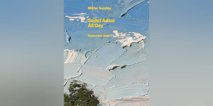 Mister Sunday: Sedef Adasï Takeover