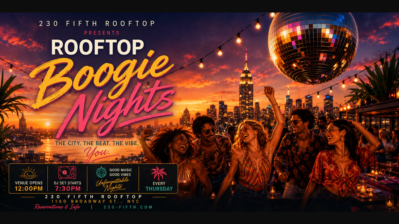 Rooftop Boogie Nights