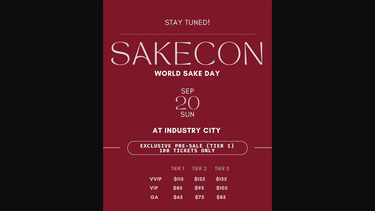 SAKE-CON 2026: World Sake Day