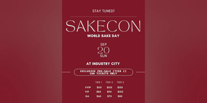SAKE-CON 2026: World Sake Day