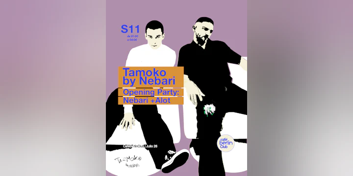 TAMOKO BY Nebari · Opening Party · Nebari + ALOT