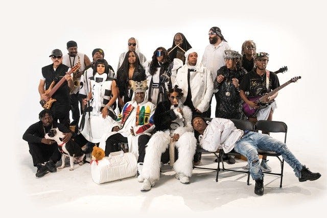 Parliament Funkadelic feat George Clinton