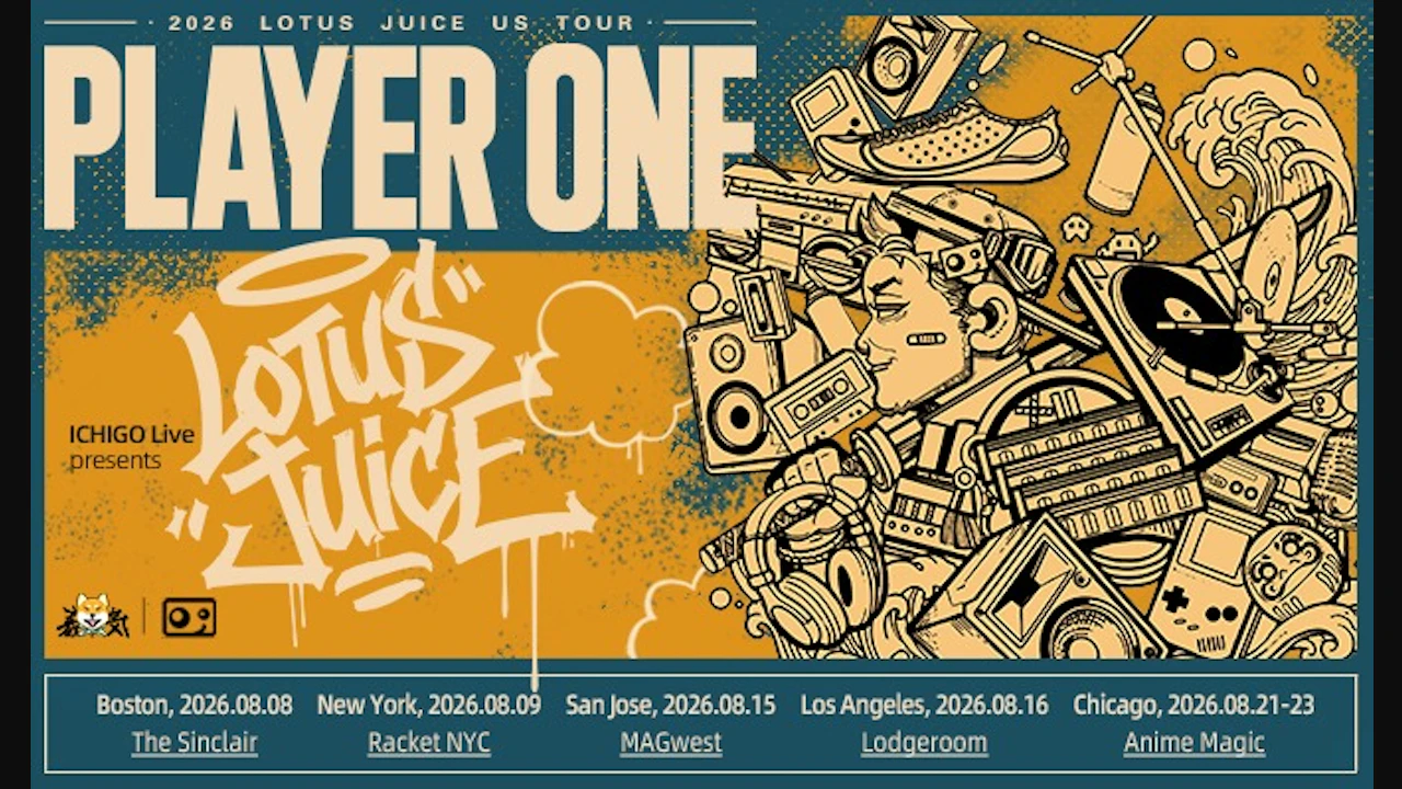 Lotus Juice Player One US Tour