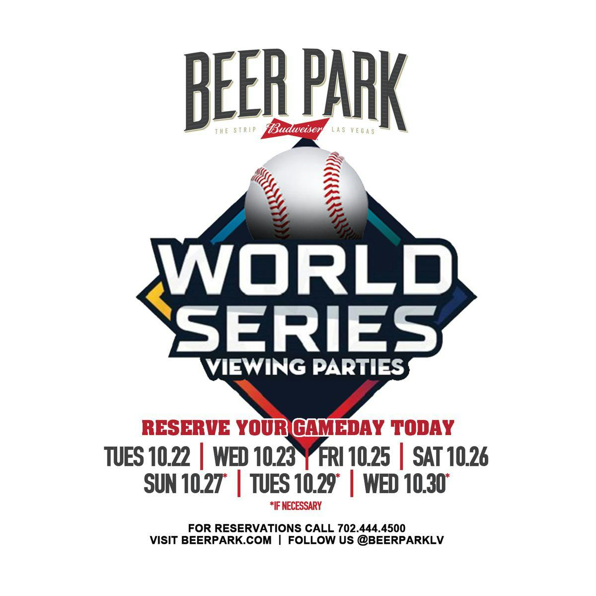 Beer Park Thanksgiving Day Football Viewing Party - Tickets - Beer Park,  Las Vegas, NV - November 28, 2019