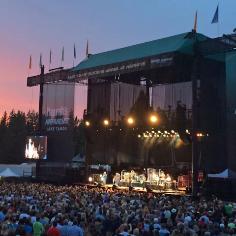 Lake Tahoe Outdoor Arena At Harveys