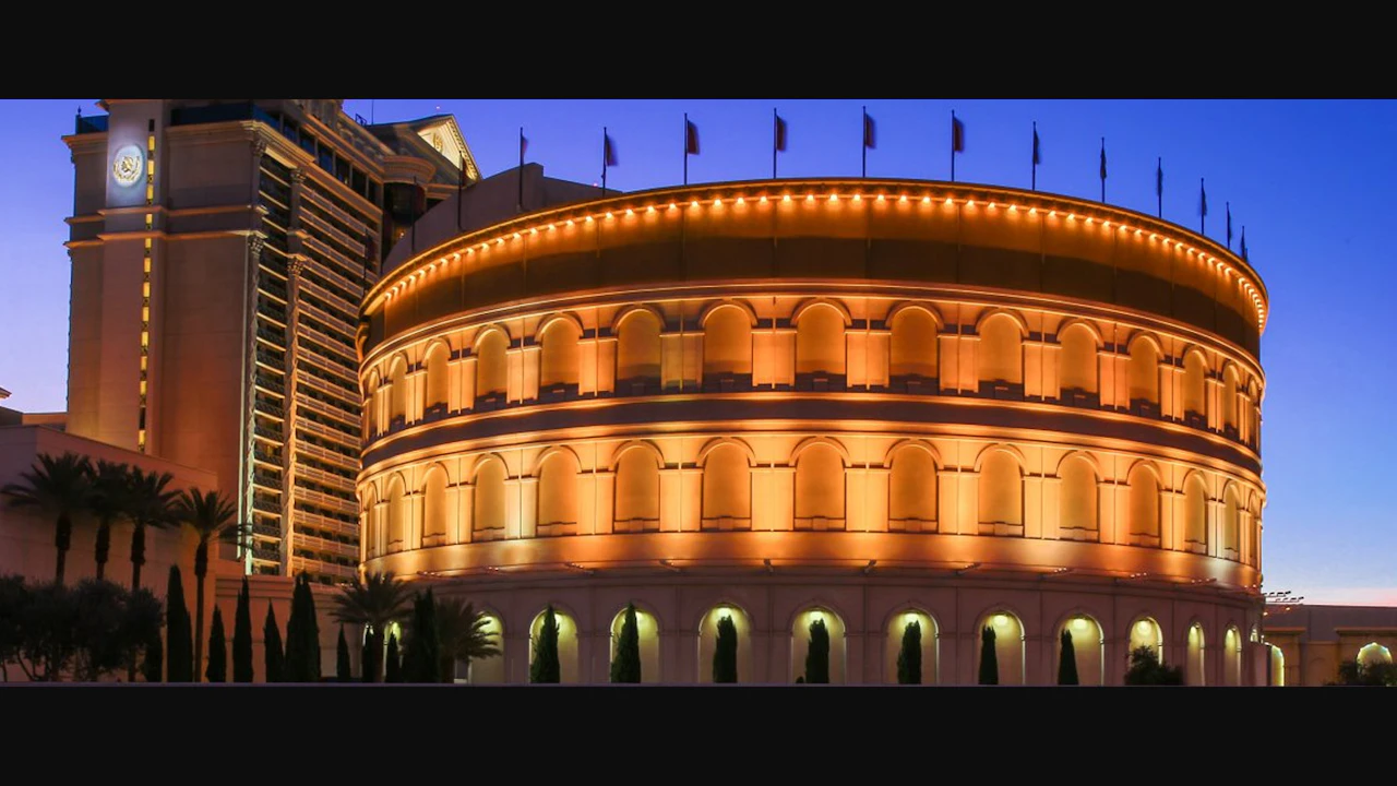 The Colosseum at Caesar's Palace