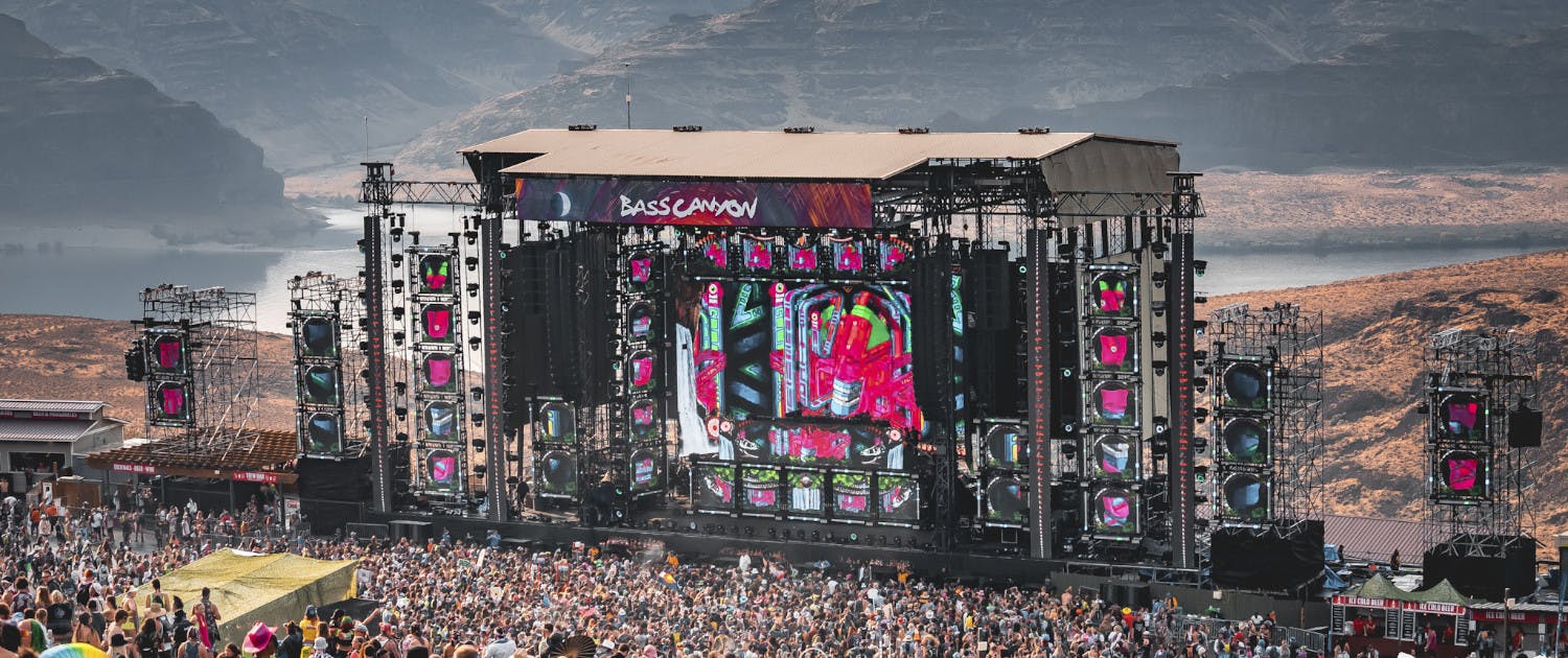 Bass Canyon at the Gorge