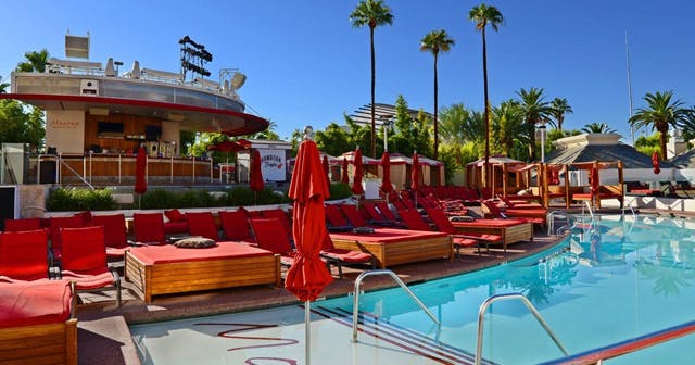 The Hottest Beach Club in Las Vegas Just Reopened — With Jungle