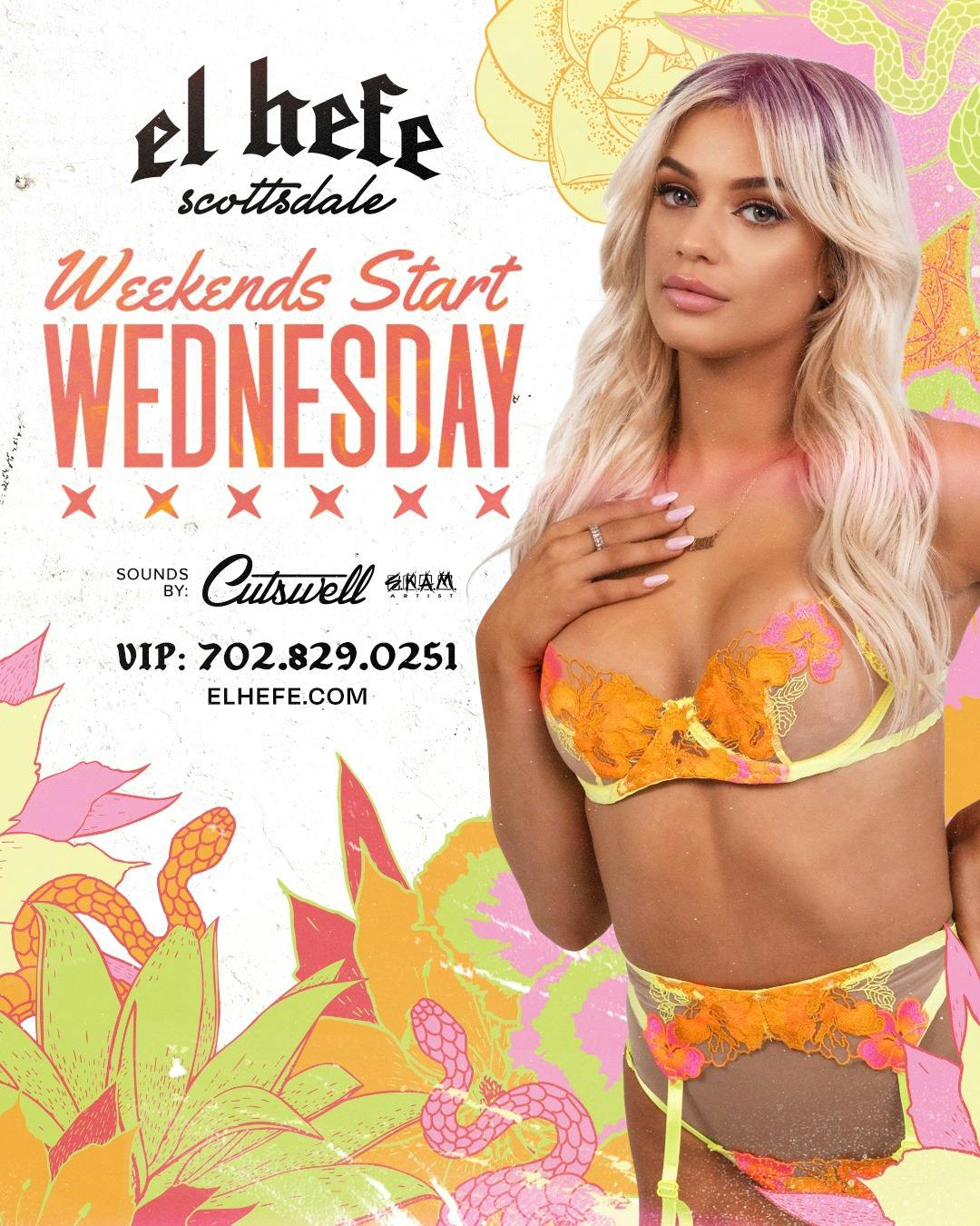 Weekends Start Wednesday