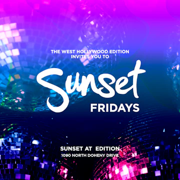 Sunset At EDITION