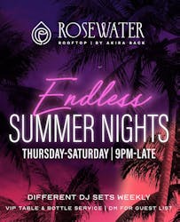 Rosewater Rooftop Delray Beach